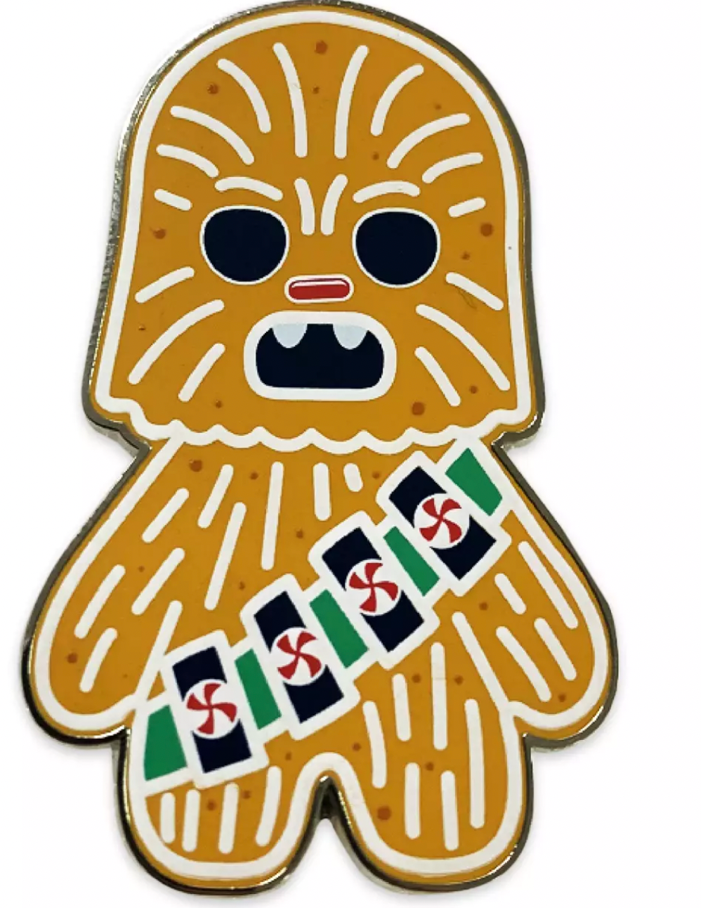 Disney Christmas 2021 Chewbacca Holiday Pin Star Wars New with Card
