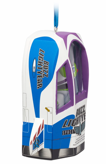 Disney Sketchbook Buzz Lightyear Talking Living Magic Ornament Toy Story New