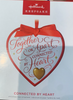 Hallmark 2022 Connected Heart Recordable Sound Christmas Ornament New With Box