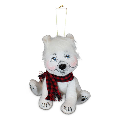Annalee Dolls 2022 Christmas 4in Winter Woods Polar Bear Cub Ornament Plush New