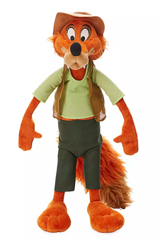 Disney Parks Br'er Fox Splash Mountain Medium Plush New with Tags