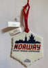Disney Parks Epcot Mickey Minnie Norway Snowflake Christmas Ornament New W Tag