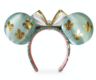 Disney Minnie The Main Attraction Ear Headband King Arthur Carrousel New