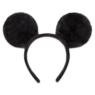 Disney Parks Mickey Mouse Plush Ear Headband New with Tags