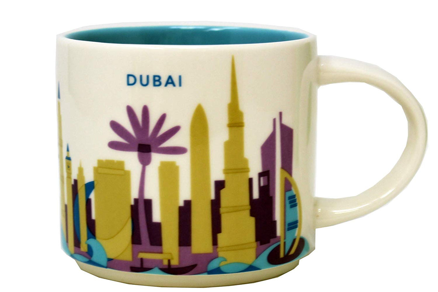 Starbucks You Are Here Dubai Ceramic Coffee Mug New with Box