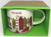 Starbucks You Are Here Collection Belgium Ceramic Coffee Mug New W Box