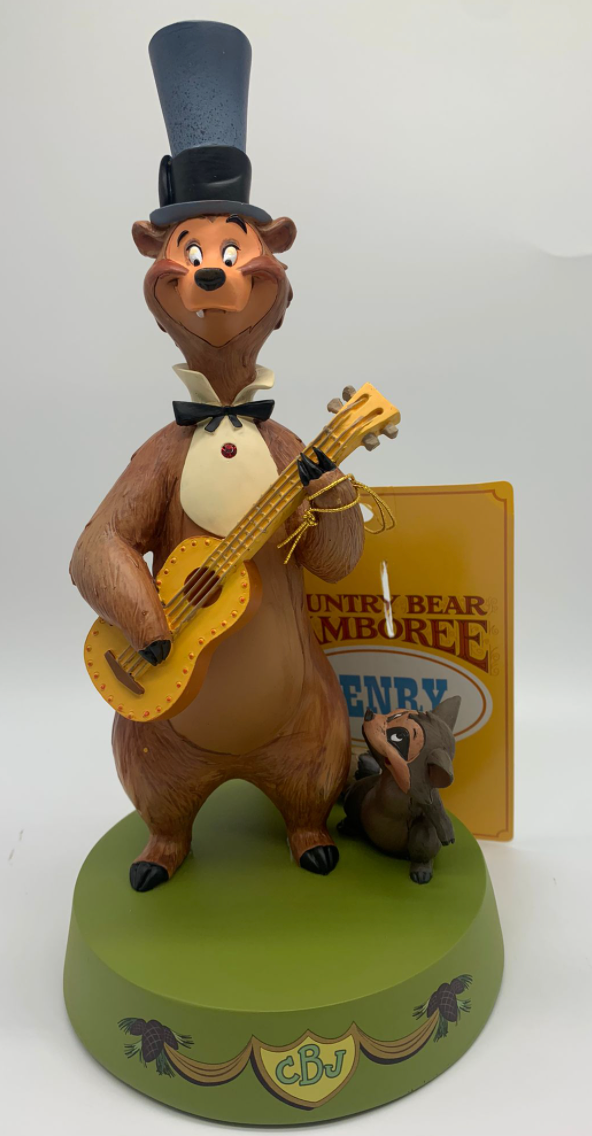 Disney Park 2022 50th Country Bear Jamboree Henry Kevin Jodi Figurine New