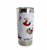 Disney Walt's Holiday Lodge Mickey Minnie Friends Stainless Steel Tumbler New