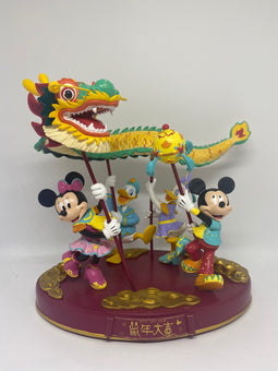Disney Parks Mickey Minnie Daisy Donald Lunar New Year 2020 Limited Figurine New
