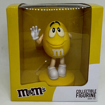 M&M's World Yellow Collectible Figurine New With Box