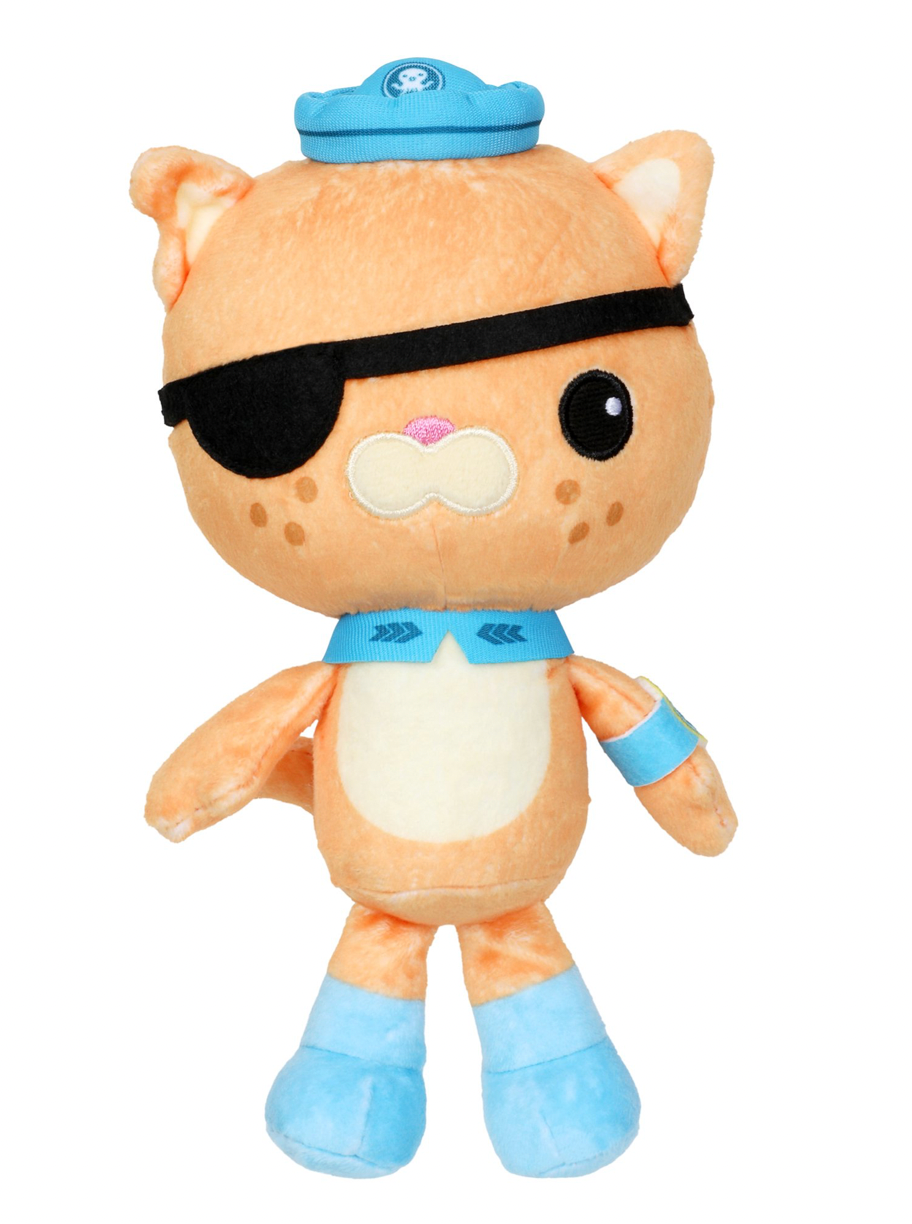 Octonauts Above & Beyond Kwazii Plush Stuffed New 2022 Netflix Orange Cat 8"