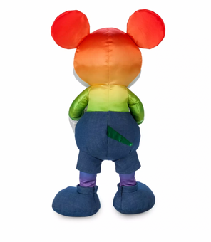 Disney Pride Collection Mickey with Heart Medium Plush New with Tag