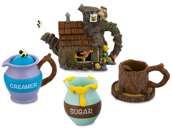 Disney Parks Winnie the Pooh Mini Tea Set New with Box