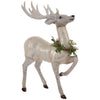 Robert Stanley Reindeer Looking UP Glass Christmas Ornament New with Tag