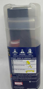 Universal Studios Marvel Spider-Man Cooling Towel New with Case