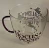 Disney Hocus Pocus Salem's Original Witches Halloween Glass Coffee Mug New