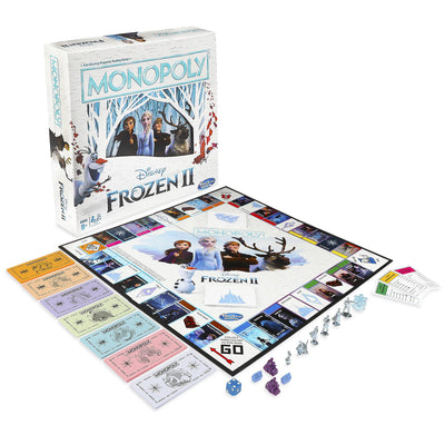 Disney Frozen 2 Monopoly Game New with Box