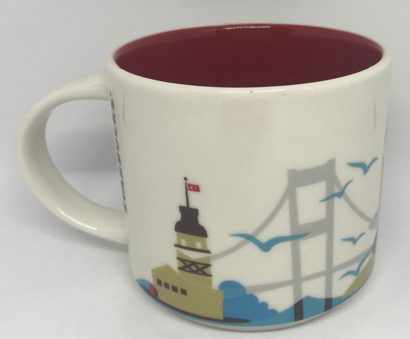 Starbucks You Are Here Collection Turkey Istanbul Ceramic Coffee Mug New W Box