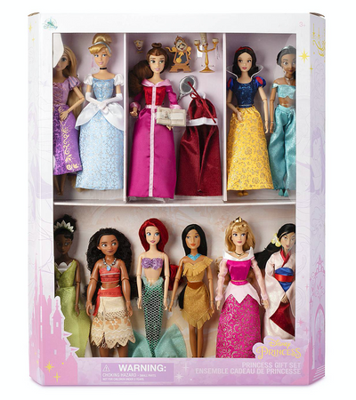 Disney Princess 11 Classic Doll Collection Gift Set New with Box