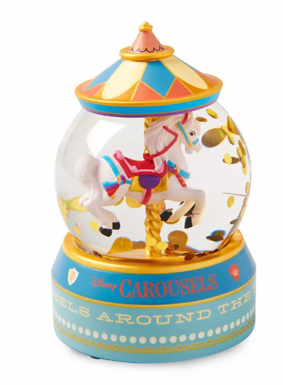 Disney Parks Carousels Snow Globe Snowglobe Carousels Around The World New