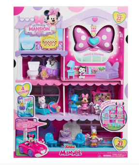 Disney Junior Minnie Mouse Ultimate Mansion Playset Toy New with Box