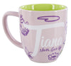 Disney Parks Princess Tiana Portrait Never Give Up Ceramic Coffee Mug New