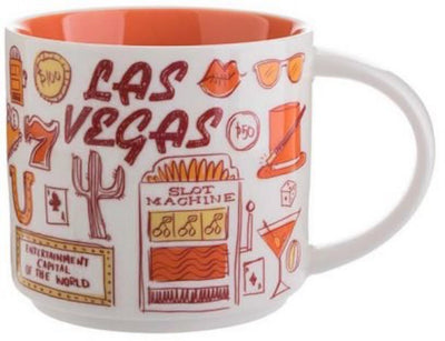 Starbucks Been There Series Collection Las Vegas Nevada Ceramic Coffee Mug New