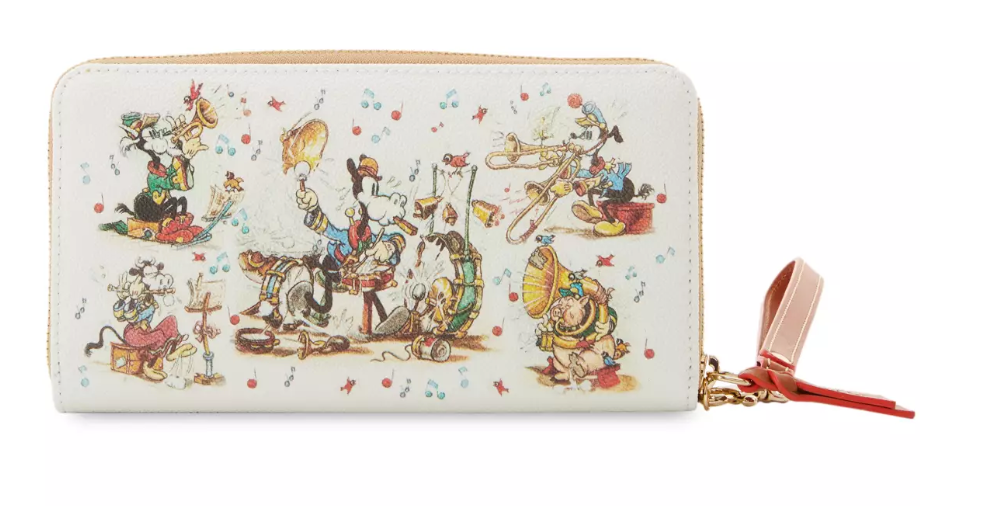 Disney Mickey Mouse Band Concert Dooney & Bourke Wristlet Wallet New With Tag