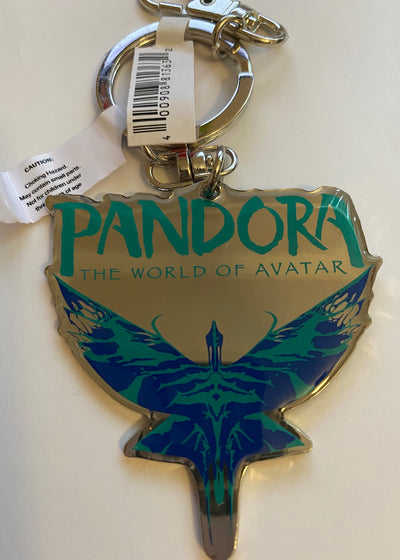 Disney Parks Pandora World of Avatar Banshee Metal Keychain New with Card