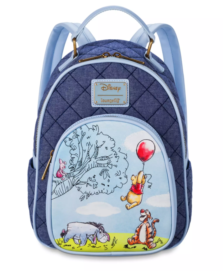 Disney Parks Winnie the Pooh Loungefly Mini BackpackNew With Tag