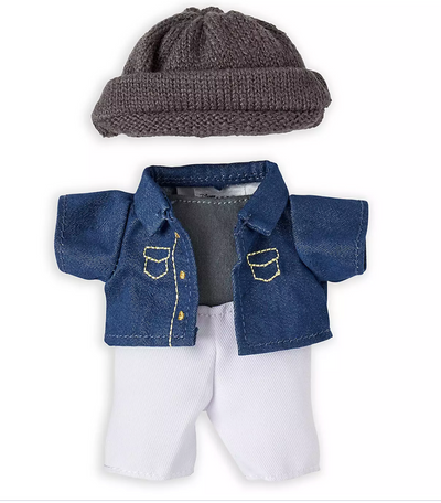 Disney NuiMOs Collection Outfit Denim Jacket and Knitted Hat Set New with Card