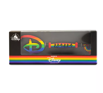 Disney Parks Rainbow Collection Mickey Collectible Key New with Box