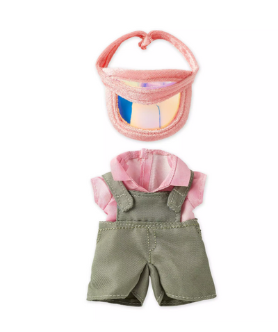 Disney NuiMOs Outfit Olive Overalls with Pink Visor New with Card