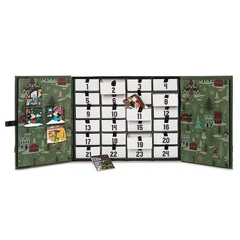 Disney Yuletide World of Disney Holiday Countdown Calendar Pin Set Limited New