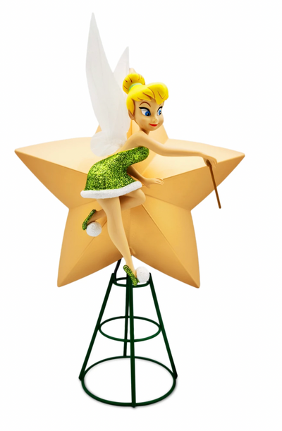 Disney Tinker Bell Light-Up Topper Holiday Christmas Tree New