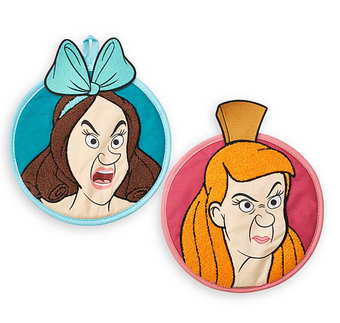 Disney Parks Cinderella Evil Step Sister Drizella Anastasia Pot Holder New w Tag