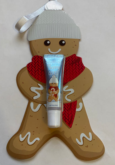 Bath and Body Works 2021 Christmas Gingerbread Merry Cookie Lip Gloss New