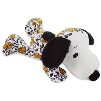 Hallmark Peanuts Jack-o'-Lantern Snoopy Floppy Plush 10.5 inc New with Tags