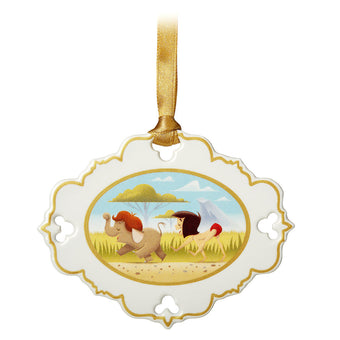 Disney The Jungle Book Sketchbook Ornament and Lithograph Set Limited New Box