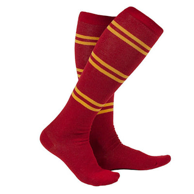 Universal Studios Wizarding World Of Harry Potter Gryffindor Striped Socks New
