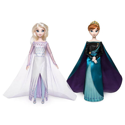 Disney Queen Anna and Snow Queen Elsa Classic Doll Set Frozen 2 New with Box