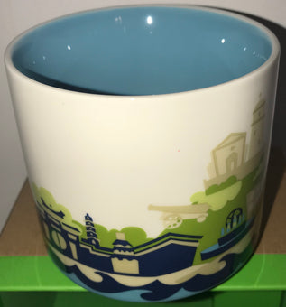 Starbucks You Are Here Collection China Macau Ceramic Coffee Mug New With Box
