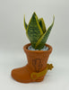 Disney Parks 2022 Pixar Toy Story Andy Woody Boot Succulent Planter New