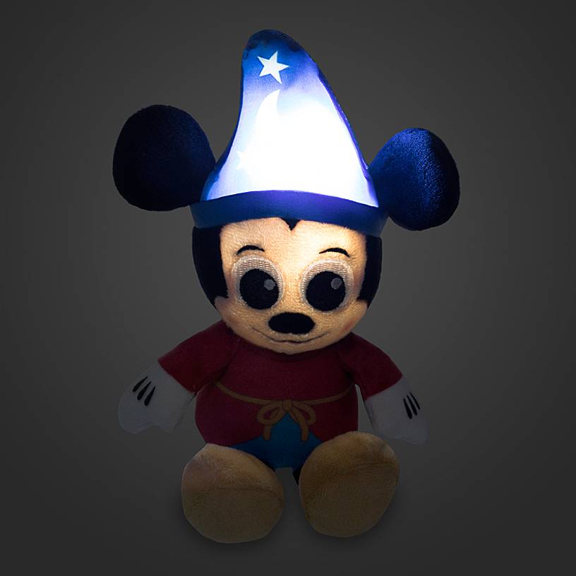 Disney Sorcerer Mickey Mouse Light-Up Micro Plush New with Tag