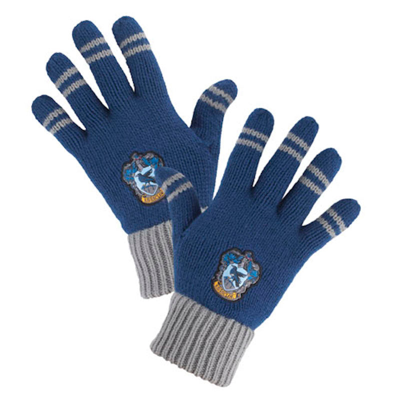 Universal Studios Wizarding World of Harry Potter Ravenclaw Striped Gloves New