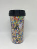 Universal Studios The Simpsons Characters Plastic Tumbler New