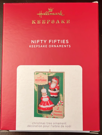 Hallmark Nifty Fifties Christmas Ornament New With Box
