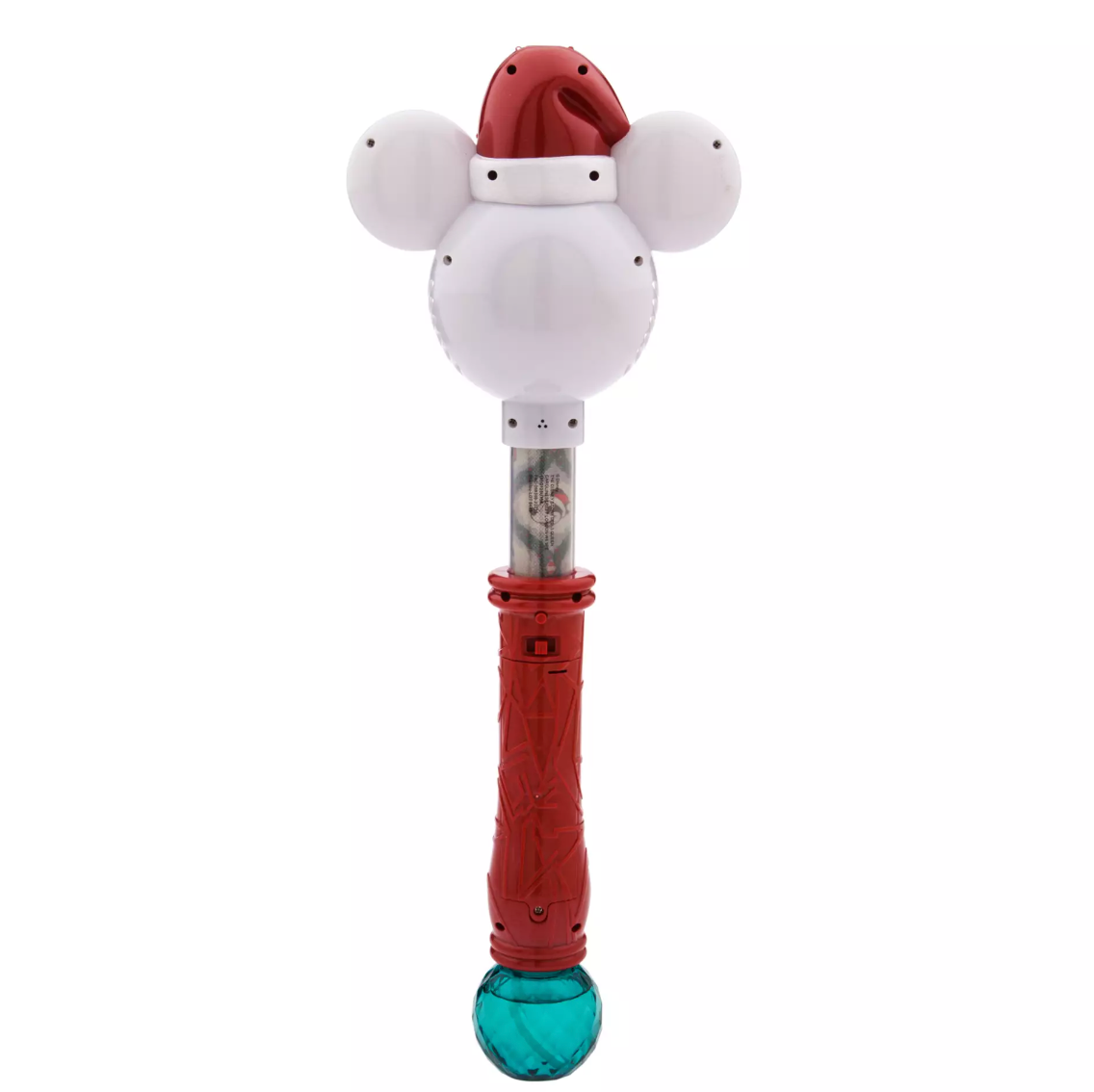 Disney Mickey Holiday Light-Up Singing Deck the Halls Snow Wand New with Tag
