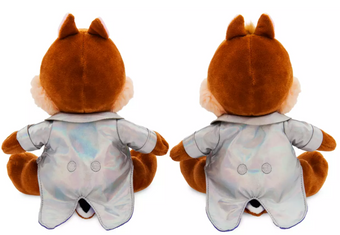 Disney Parks Chip 'n Dale Disney100 Celebration Small Soft Toy Set New With Tag