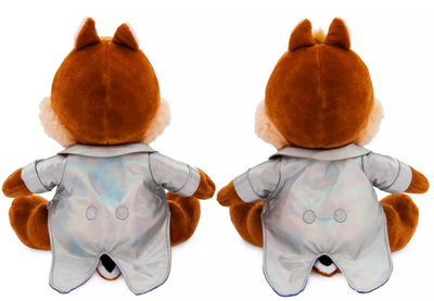 Disney Parks Chip 'n Dale Disney100 Celebration Small Soft Toy Set New With Tag